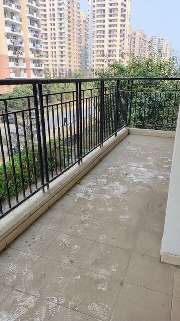 Balcony in 3 BHK Apartment at Gulshan Bellina, Sector 16 Greater Noida – for Rent
