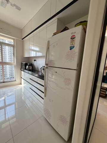 Kitchen in 3 BHK Apartment at Godrej Emerald, Ghodbunder Road – for Sale