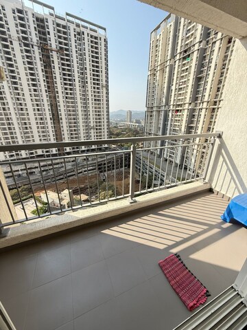 Balcony in 3 BHK Apartment at Godrej Emerald, Ghodbunder Road – for Sale