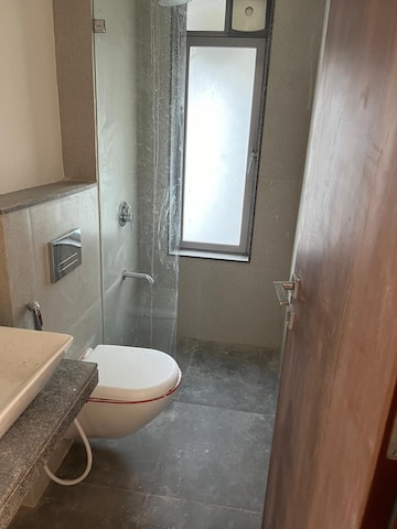 Bathroom in 2 BHK Apartment at Piramal Vaikunth, Balkum Pada – for Rent
