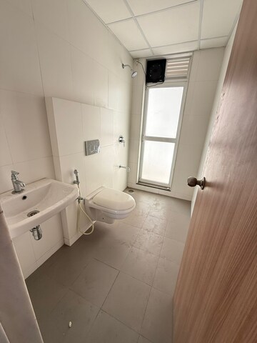 Bathroom in 3 BHK Apartment at Godrej Emerald, Ghodbunder Road – for Rent