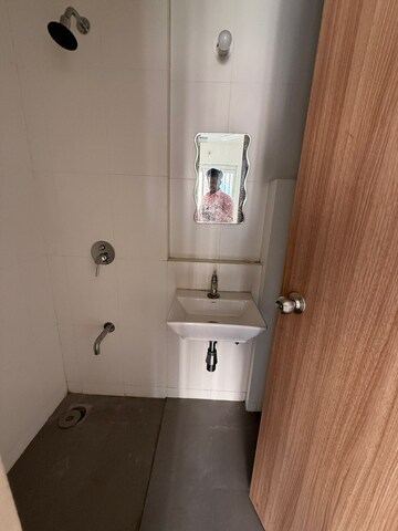 Bathroom in 3 BHK Apartment at Godrej Emerald, Ghodbunder Road – for Rent