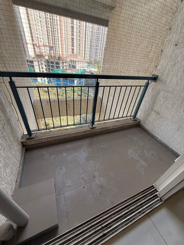 Balcony in 3 BHK Apartment at Godrej Emerald, Ghodbunder Road – for Rent