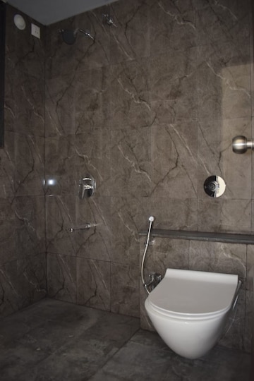 Bathroom in 4 BHK Apartment at Mantra Monarch, Balewadi – for Rent