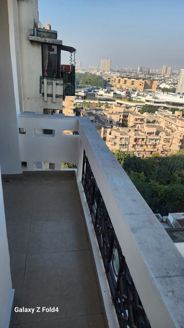 Balcony in 2 BHK Apartment at Parsvnath Majestic Floors, Vaibhav Khand – for Rent