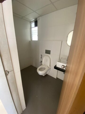 Bathroom in 2 BHK Apartment at Godrej Emerald, Ghodbunder Road – for Rent