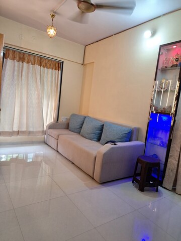 Living Room in 1 BHK Apartment at Squarefeet Joy square, Kasarvadavali – for Sale
