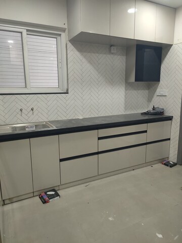 Kitchen in 3 BHK Apartment at Vamsiram West Wood, Tolichowki – for Rent