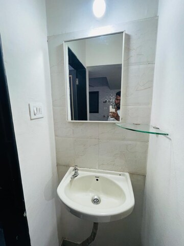 Bathroom in 1 RK Independent House at Kharadi – for Rent