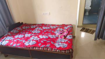 Bedroom in 1 RK Independent House at Kharadi – for Rent
