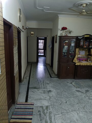 Building Lobby in 3 BHK Builder Floor at Dhakoli Village – for Sale