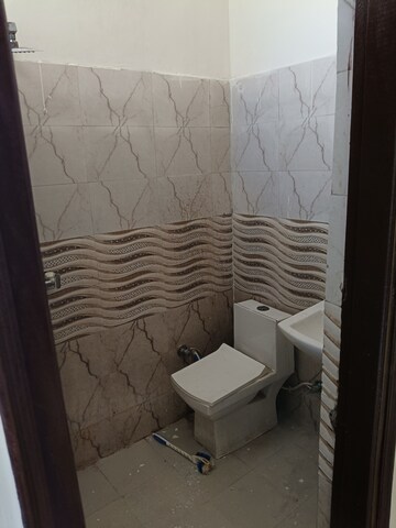Bathroom in 2 BHK Builder Floor at Dhakoli Village – for Sale
