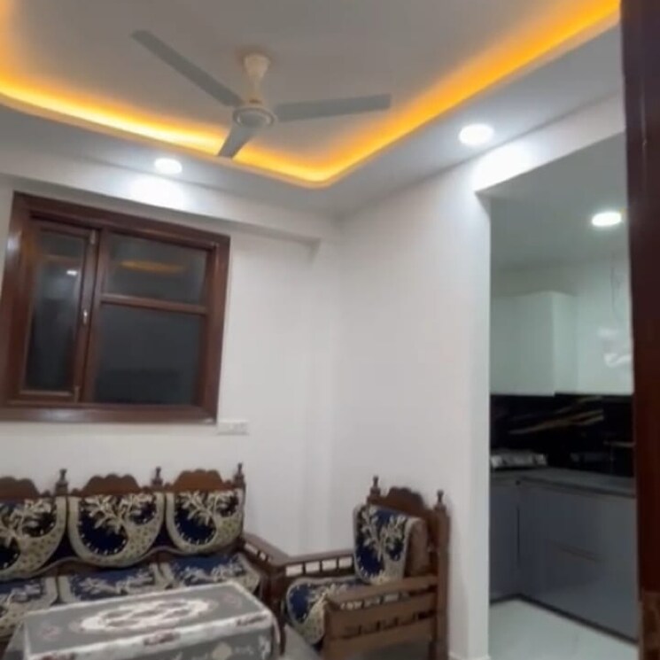 Living Room, palm-residency-chhatarpur 2 Bedroom 85 Sq.Yd. Builder Floor In Rajpur Khurd Extension Delhi 8151971