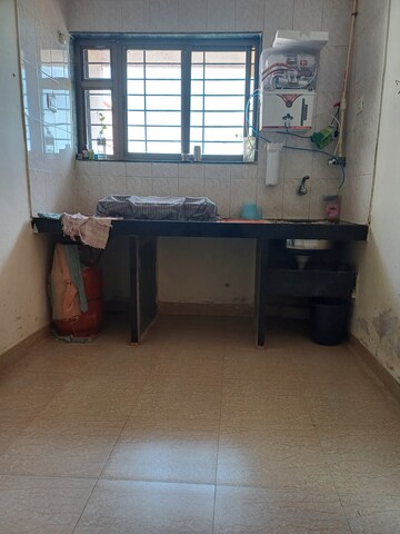 Kitchen in 1 BHK Apartment at Megh Malhar Co-op Housing Society, Ghansoli – for Rent