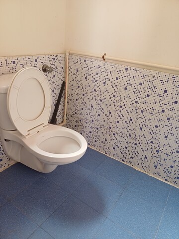 Bathroom in 1 BHK Apartment at Megh Malhar Co-op Housing Society, Ghansoli – for Rent