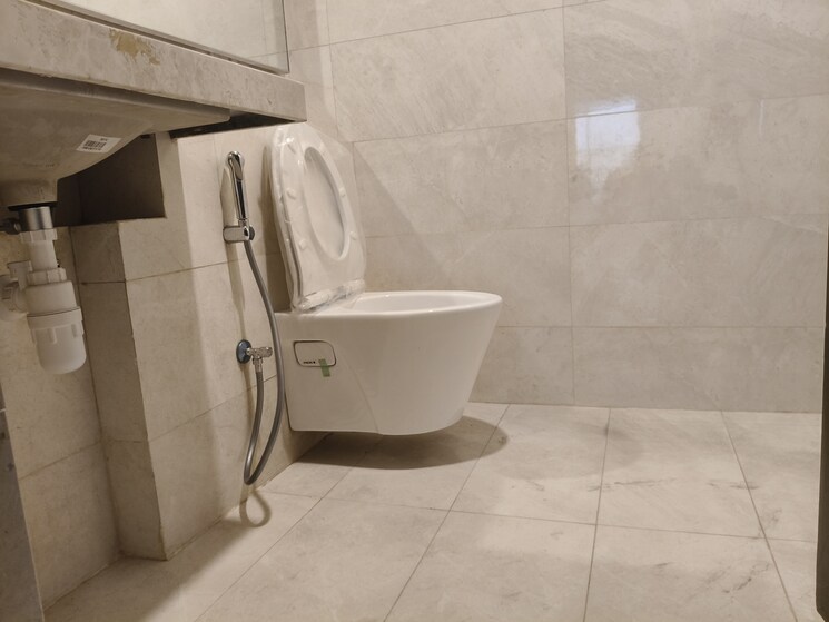 Bathroom, one-hiranandani-park 3 Bedroom 1300 Sq.Ft. Apartment In Ghodbunder Road Thane 8152011