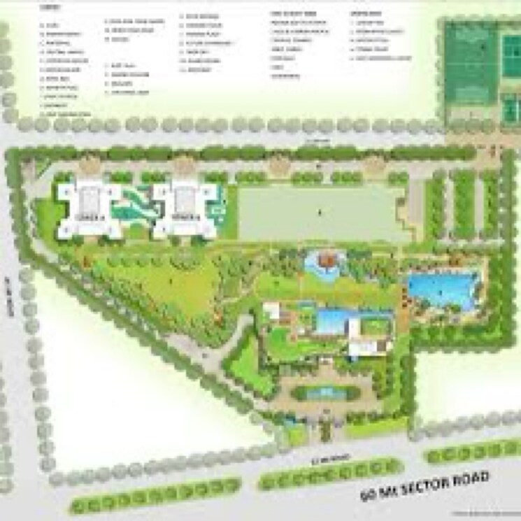 Master Plan, puri-the-aravallis 4 Bedroom 2750 Sq.Ft. Apartment In Sector 60 Gurgaon 8152052