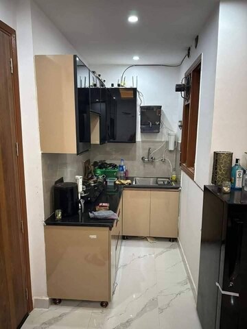 Kitchen in 1 BHK Builder Floor at Saket – for Rent
