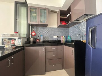 Kitchen in 1 BHK Apartment at Lodha Crown Quality Homes, Majiwada – for Sale