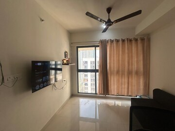 Living Room in 1 BHK Apartment at Lodha Crown Quality Homes, Majiwada – for Sale