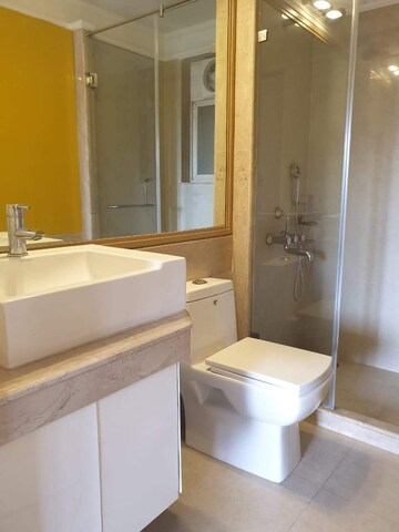 Bathroom in 2 BHK Apartment at Hiranandani Avalon, Powai – for Rent