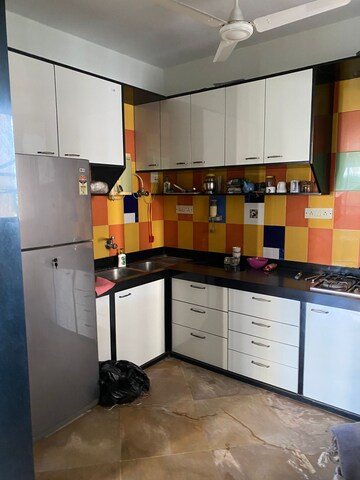 Kitchen in 2 BHK Apartment at Hiranandani Gardens Eternia, Powai – for Rent