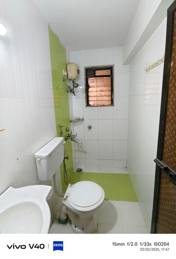 Bathroom in 2 BHK Apartment at Tanushree Heights CHS, Nerul – for Rent