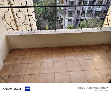 Balcony in 2 BHK Apartment at Tanushree Heights CHS, Nerul – for Rent
