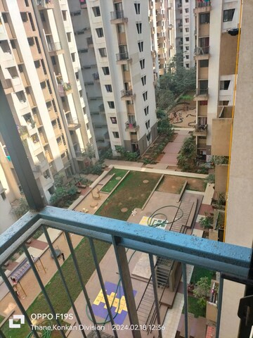 Balcony in 1 BHK Apartment at Lodha Palava City Lakeshore Greens, Dombivli East – for Sale