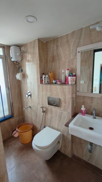 Attached Bathroom in 3 BHK Apartment at Lodha Amara, Kolshet Road – for Sale