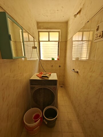 Bathroom in 3 BHK Apartment at Seawoods West – for Sale