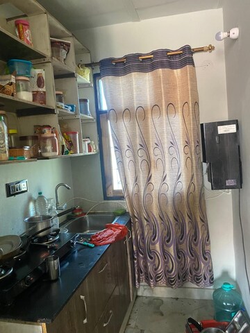 Master Bedroom in 1 RK Builder Floor at Kanha Apartments Indirapuram, Shakti Khand 2 – for Rent