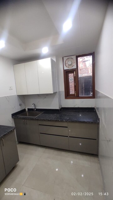 Kitchen in 3 BHK Builder Floor at Mehrauli – for Rent