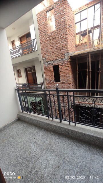 Balcony in 3 BHK Builder Floor at Mehrauli – for Rent