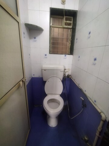 Bathroom in 1 BHK Apartment at Chetwani Swastik Garden, Pokhran Road No Two – for Rent