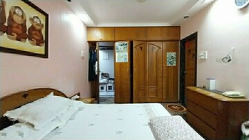 Living Room in 3 BHK Apartment at Group Seven Rushi Heights, Goregaon East – for Rent