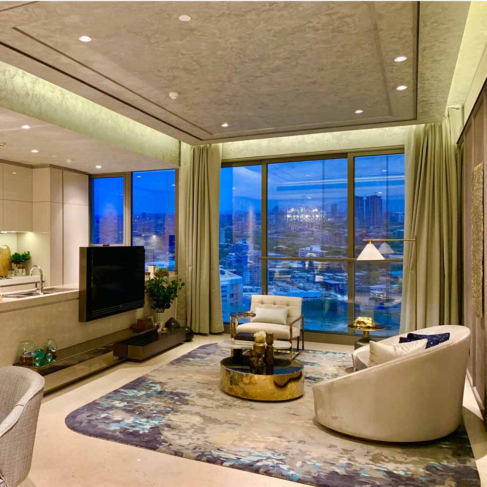 4 BHK + Pooja Room,Servant Room,Study Room,Extra Room Apartment For Rent in Rustomjee Crown