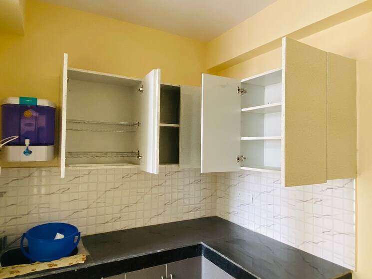 Kitchen, charms-castle 2 Bedroom 950 Sq.Ft. Apartment In Raj Nagar Extension Ghaziabad 8152311