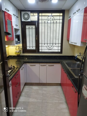 Kitchen in 3 BHK Builder Floor at Defence Colony – for Rent