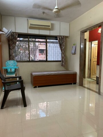 Living Room in 1 BHK Apartment at Panchvan Complex, Borivali West – for Rent