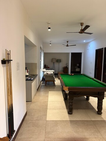 Living Room in 3.5 BHK Apartment at Aerocity – for Rent