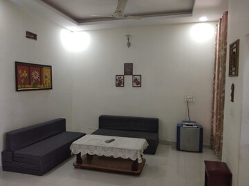 Living Room in 2 BHK Apartment at Jaipurias Sunrise Greens Zirakpur, Vip Road – for Rent