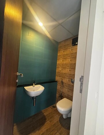 Bathroom in 1 BHK Apartment at Lodha Crown Quality Homes, Majiwada – for Rent