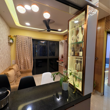Living Room in 1 BHK Apartment at Lodha Quality Home Tower 2, Saket Complex – for Sale