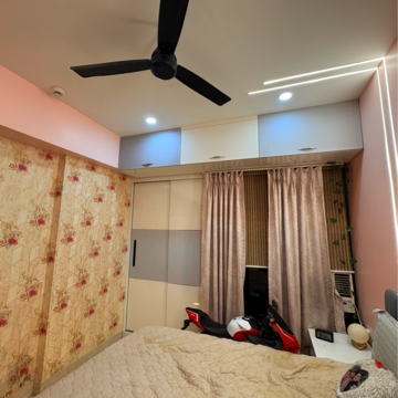 Living Room in 1 BHK Apartment at Lodha Quality Home Tower 2, Saket Complex – for Sale