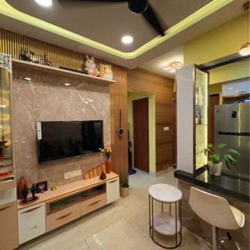 Kitchen in 1 BHK Apartment at Lodha Quality Home Tower 2, Saket Complex – for Sale