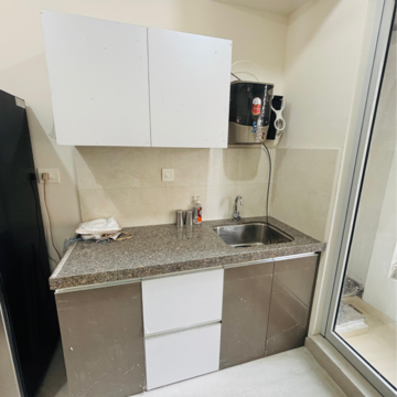 Kitchen in 2 BHK Apartment at Piramal Vaikunth Vama, Ashok Nagar – for Rent