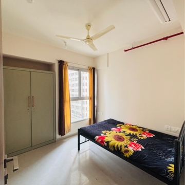 Bedroom in 2 BHK Apartment at Piramal Vaikunth Vama, Ashok Nagar – for Rent