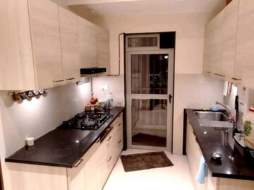 Kitchen in 2 BHK Apartment at Lodha Luxuria Priva, Majiwada – for Rent