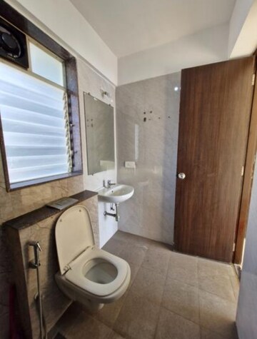 Bathroom in 2 BHK Apartment at Wadhwa Elite Platina 19, Kolshet Road – for Rent